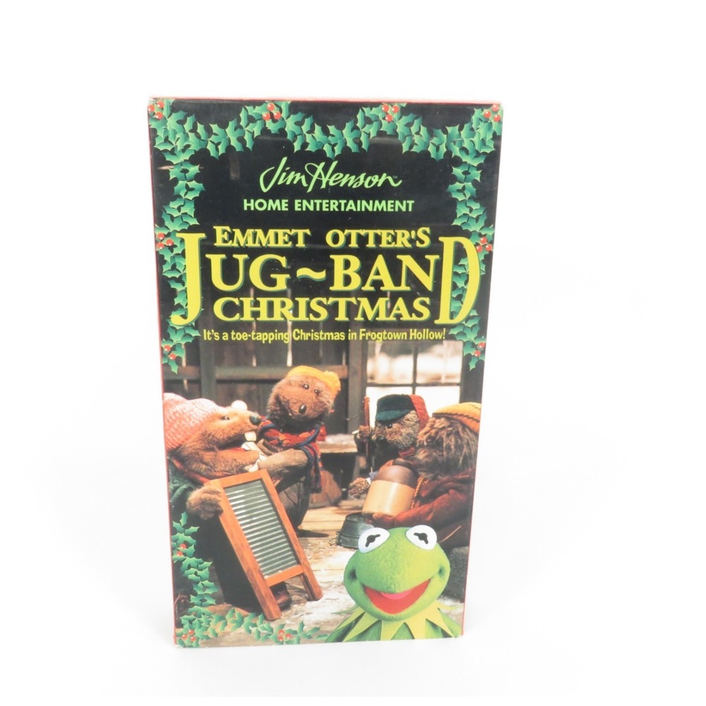 Emmet Otter's Jug-Band Christmas VHS 1998 Jim Henson Muppets
